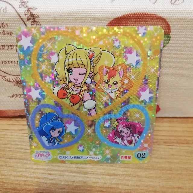 丸美屋　レトルトカレー　プリキュアシール　 エンタメ/ホビーのコレクション(その他)の商品写真