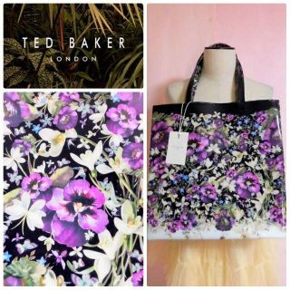 テッドベイカー(TED BAKER)の【未使用タグ付】TedBakerテッドベイカー花柄トートバッグLサイズ(トートバッグ)