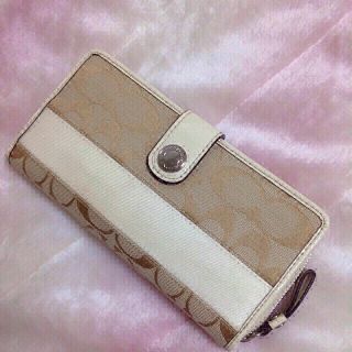 コーチ(COACH)の未使用COACH♡長財布♡再値下げ(財布)