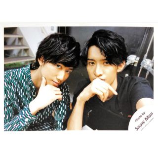 Snow Man 公式写真 セルフィー 2019 阿部亮平 向井康二(アイドルグッズ)