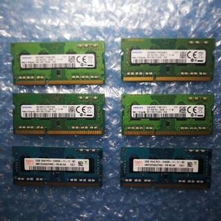 サムスン(SAMSUNG)の4GBメモリー　4枚、2GBメモリー　2枚(PCパーツ)
