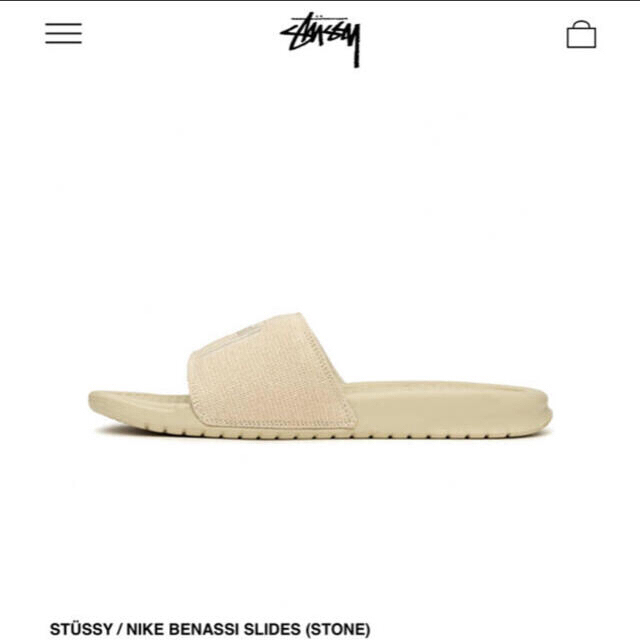 NIKE stussy ベナッシ　24cm メンズの靴/シューズ(サンダル)の商品写真