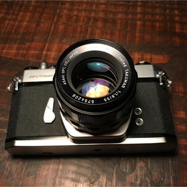 PENTAX(ペンタックス)のpentax sp 55mm f1.8 付き スマホ/家電/カメラのカメラ(フィルムカメラ)の商品写真