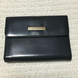 グッチ(Gucci)の良品☆ブルー グレー 系 手帳 カバー GUCCI(手帳)