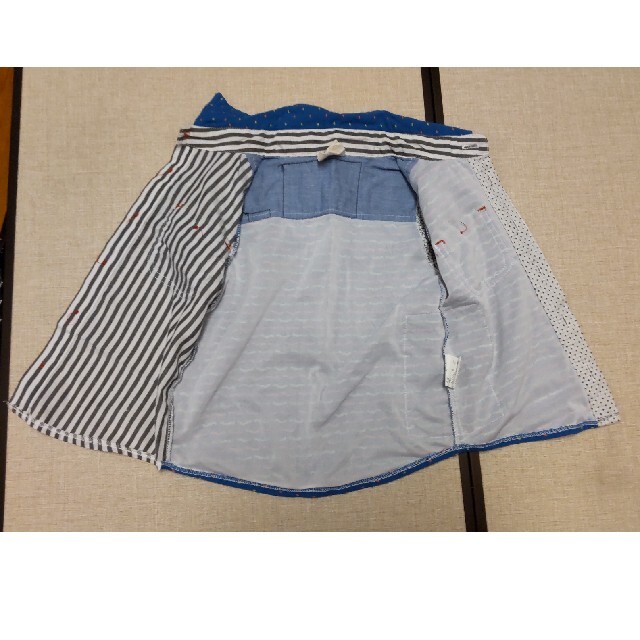 FUNNY STORY(ファニーストーリー)のキッズシャツ 袖付き 90cm 半袖  キッズ/ベビー/マタニティのキッズ服男の子用(90cm~)(Tシャツ/カットソー)の商品写真