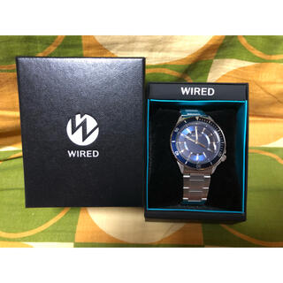ワイアード(WIRED)のセイコー WIRED クロノグラフ 腕時計SEIKO AGAJ402 電池切れ(腕時計(アナログ))
