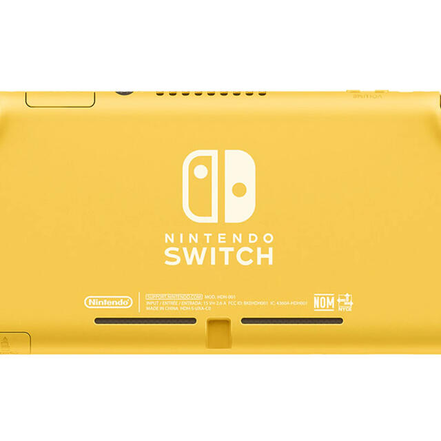 Nintendo Switch(ニンテンドースイッチ)のNintendo Switch Lite イエロー エンタメ/ホビーのゲームソフト/ゲーム機本体(携帯用ゲーム機本体)の商品写真