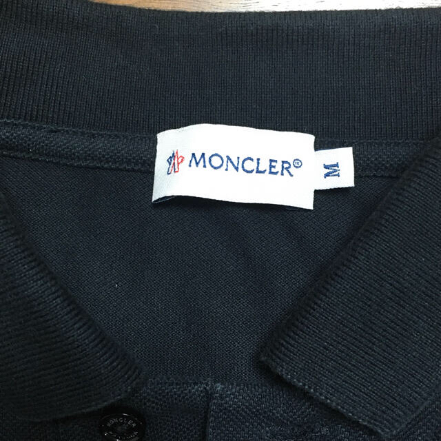 MONCLER(モンクレール)の本日限定最終値下げ！　モンクレール  ブラックタグ　ポロシャツ メンズのトップス(ポロシャツ)の商品写真