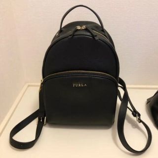 フルラ(Furla)の【美品】FURLA♥レザーリュックバックパック(リュック/バックパック)