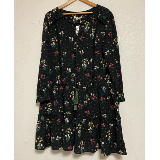 サブストリート(sabstreet)のサブストリート☆フランス製 小花柄チュニックワンピース 19(ひざ丈ワンピース)