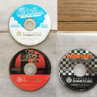 ニンテンドーゲームキューブ(ニンテンドーゲームキューブ)のゲームキューブソフト 3本セット(家庭用ゲームソフト)