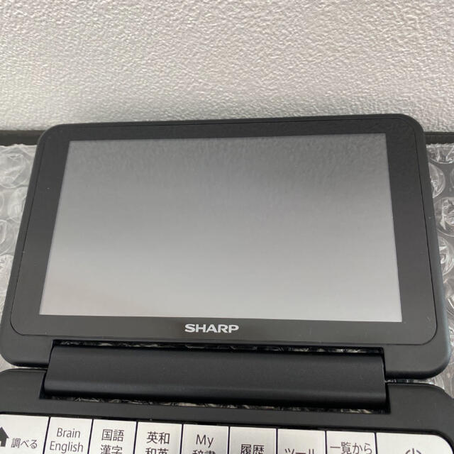 SHARP(シャープ)の展示保証付き☆シャープ 電子辞書 Brain ブラック系 PW-SA5-B スマホ/家電/カメラの生活家電(その他)の商品写真