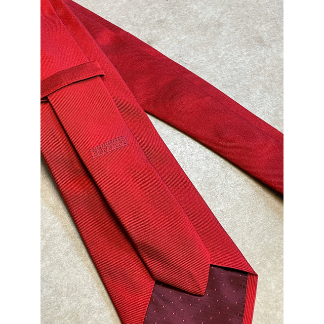 Ferrari - フェラーリ Ferrari ネクタイ【美品】【本場イタリア Ferrari - フェラーリ Ferrari ネクタイ【美品】【本場イタリア