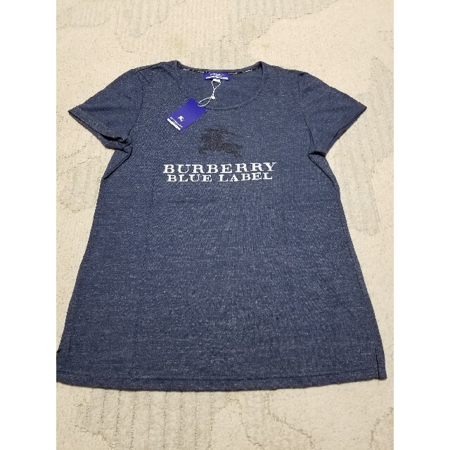 鉄道運行 新品 バーバリーブルーレーベル 半袖カットソー Tシャツ