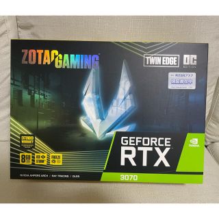 新品未開封　ZOTAC GeForce 3070 グラボ(PCパーツ)