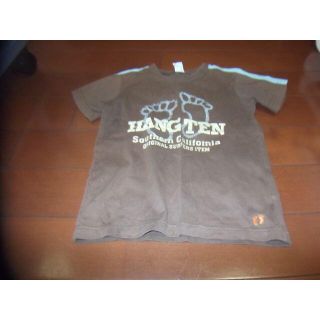 ハンテン(HANG TEN)の男児　HANG　TEN　Tシャツ　サイズ130　茶(Tシャツ/カットソー)