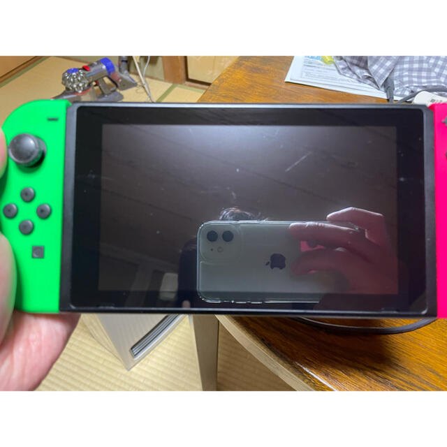 Nintendo Switch(ニンテンドースイッチ)のswitch スプラトゥーンセット あつ森つき プロコン付き エンタメ/ホビーのゲームソフト/ゲーム機本体(家庭用ゲーム機本体)の商品写真