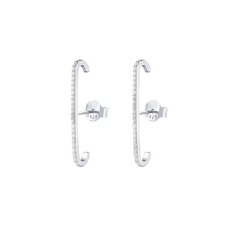 ハイク(HYKE)のstraight ear cuff earrings /silver /#204(ピアス)
