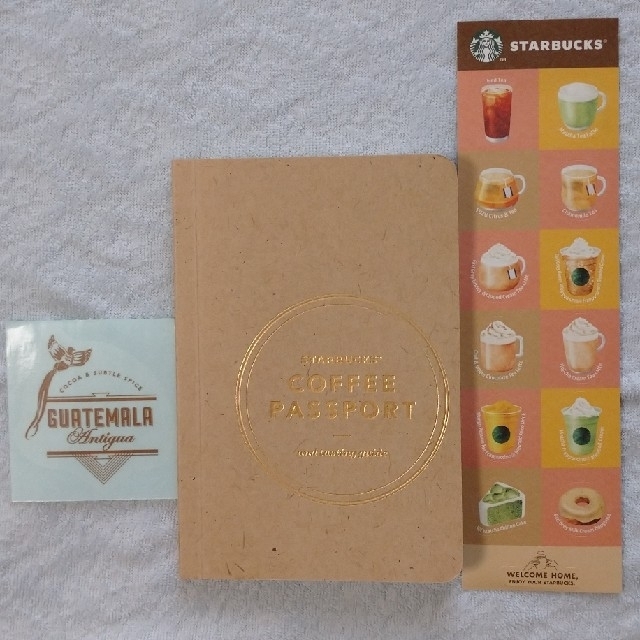 Starbucks Coffee(スターバックスコーヒー)のStarbucks coffee passport インテリア/住まい/日用品の文房具(ノート/メモ帳/ふせん)の商品写真