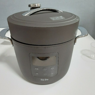 Re・De Pot 電気圧力鍋 2L ブラウン PCH-20LBR
