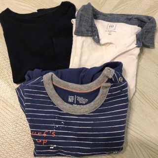 ベビーギャップ(babyGAP)のGAP 夏服 子供服 まとめ売り 男の子 80cm 3点セット(Ｔシャツ)