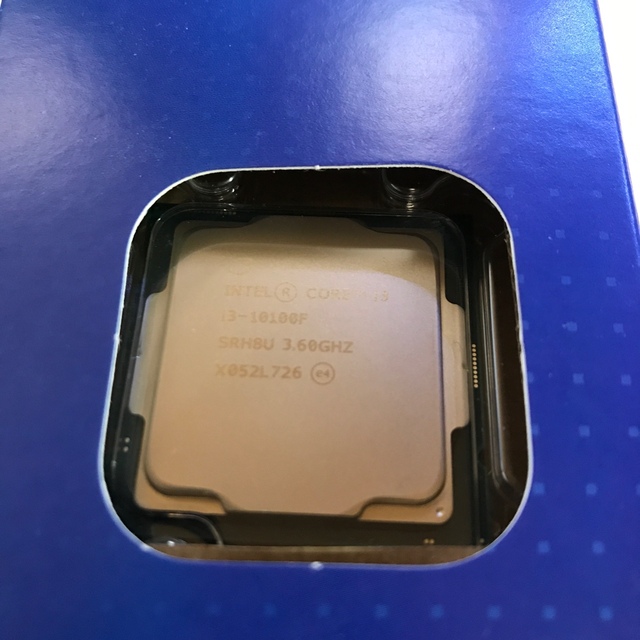 インテル CORE i3 10100F 第10世代CPU