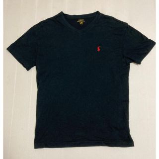 ポロラルフローレン(POLO RALPH LAUREN)のポロラルフローレン　VネックTシャツ（ブラック）(Tシャツ/カットソー(半袖/袖なし))