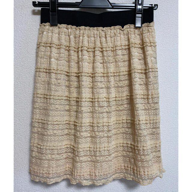 美品です☆ Swingle リバーシブルスカート　フレアスカート　レーススカート レディースのスカート(その他)の商品写真