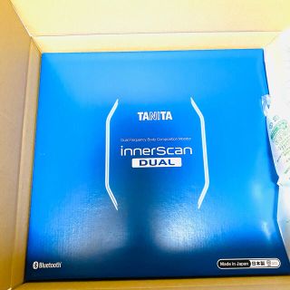 タニタ(TANITA)のTANITA RD-910-BL タニタ 体組成計 メタリックブルー 新品未開封(体重計/体脂肪計)