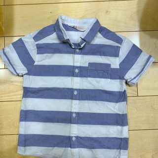 エイチアンドエイチ(H&H)のH&M 男の子　ボーダー　半袖　シャツ　100(Tシャツ/カットソー)