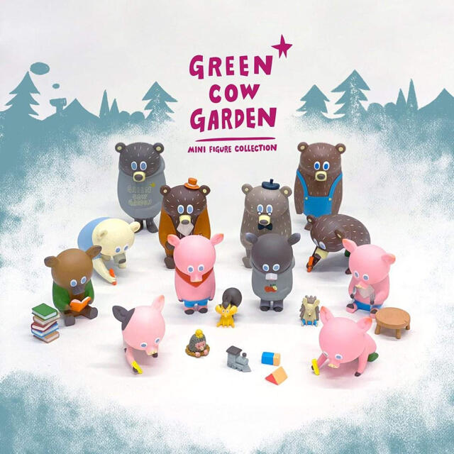 おがわこうへい　【GREEN COW GARDEN ミニフィギュア】 全12種