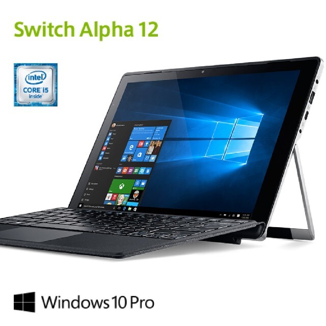 ACER Switch Alpha12  メモリ 8GB/ SSD256GB