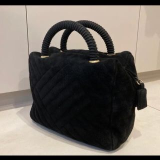 プラダ(PRADA)の【9/30まで出品ラストSALE】PRADAスエードバッグ(ハンドバッグ)