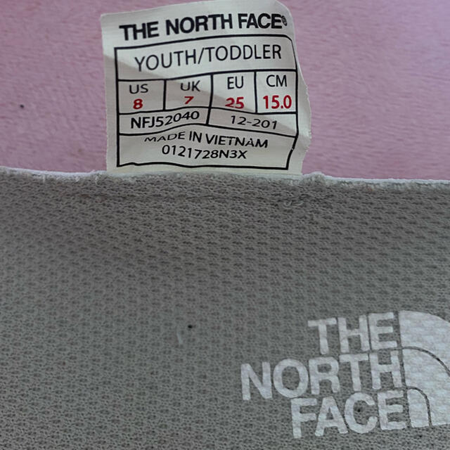 THE NORTH FACE(ザノースフェイス)のノースフェイス ウルトラlowⅢ 15cm キッズ/ベビー/マタニティのキッズ靴/シューズ(15cm~)(スニーカー)の商品写真