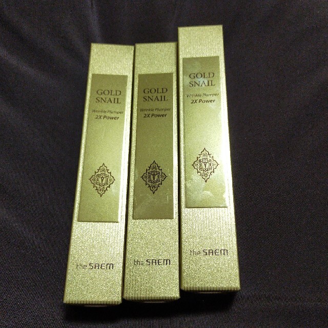 the saem(ザセム)のGold Snail Winkle Plumper 2X Power コスメ/美容のスキンケア/基礎化粧品(美容液)の商品写真