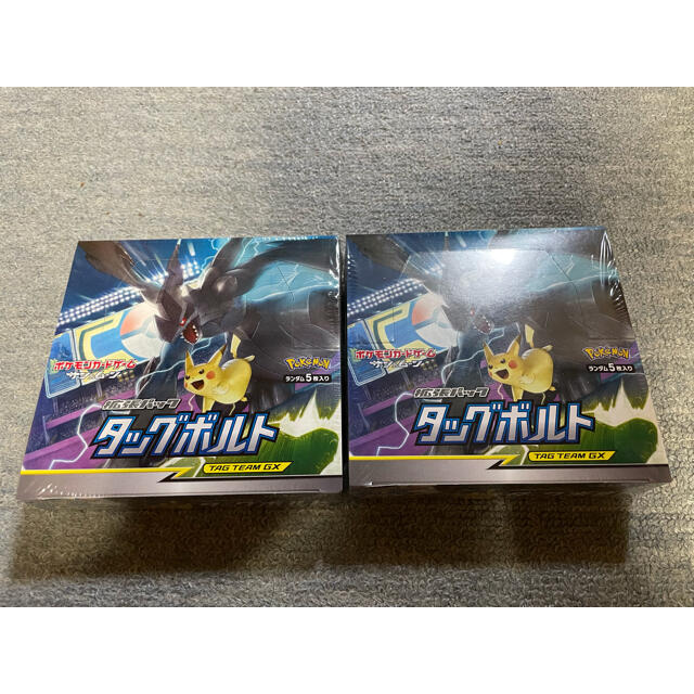 ポケモンカード タッグボルト box 未開封 シュリンク付き 2BOX | フリマアプリ ラクマ