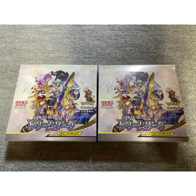 ポケモンカード ドリームリーグ box 未開封 シュリンク付き 2BOX