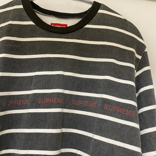 Supreme(シュプリーム)のsupreme ボーダー　ロンT メンズのトップス(Tシャツ/カットソー(七分/長袖))の商品写真