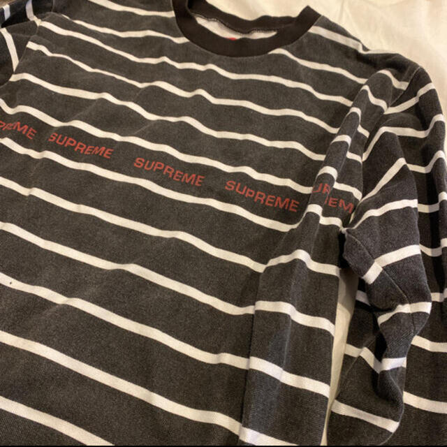 Supreme(シュプリーム)のsupreme ボーダー　ロンT メンズのトップス(Tシャツ/カットソー(七分/長袖))の商品写真