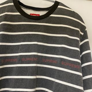supreme ボーダー ロンT