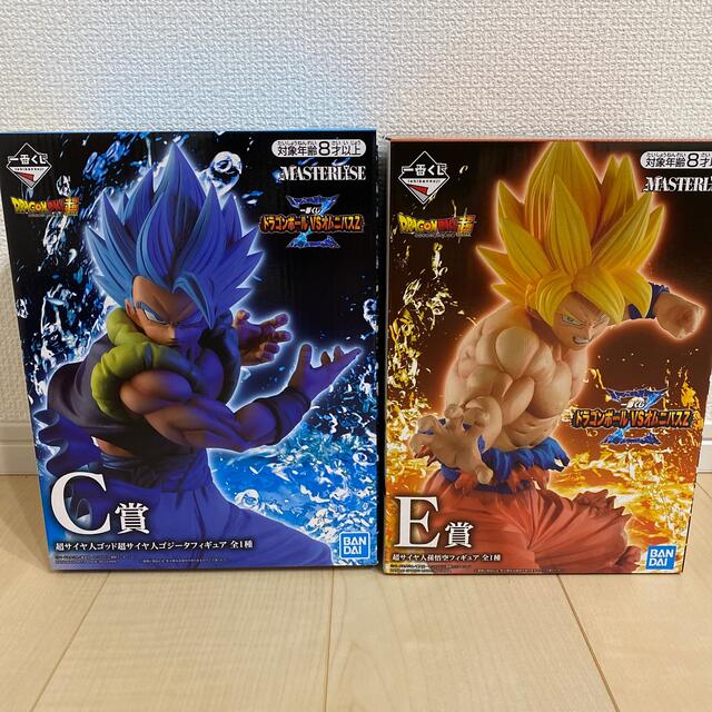 ドラゴンボール　一番くじ　お買い得セット　C賞　D賞　ゴジータブルー　悟空