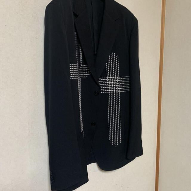 Yohji Yamamoto(ヨウジヤマモト)のyohji yamamoto pour homme  95SS 刺し子ジャケット メンズのジャケット/アウター(テーラードジャケット)の商品写真