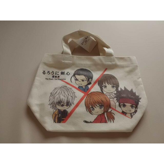 るろうに剣心キャラクタートートバッグとパスケース　新品