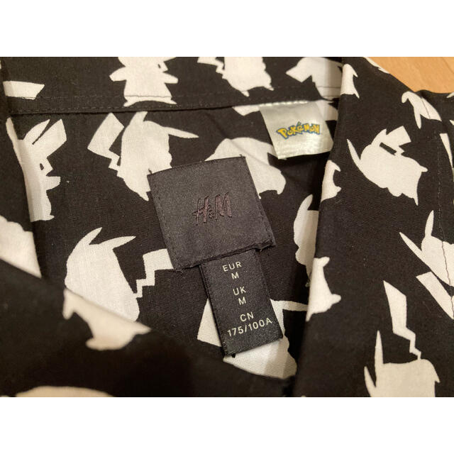 H&M(エイチアンドエム)のＨ＆Ｍ ポケモン シャツ ピカチュウ メンズのトップス(シャツ)の商品写真