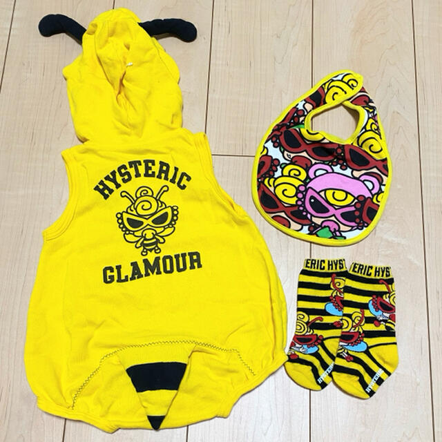 HYSTERIC MINI - ハチさん♡セットの通販 by M|ヒステリックミニなら HYSTERIC MINI - ハチさん♡セットの通販 by M|ヒステリックミニなら
