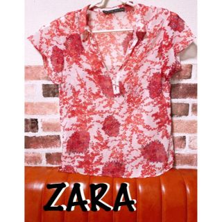 ザラ(ZARA)のZARA BASIC のブラウス(シャツ/ブラウス(半袖/袖なし))