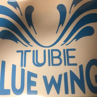 みさ様専用　TUBE 2021 BLUE WINGSロゴ風 ステッカー(ミュージシャン)