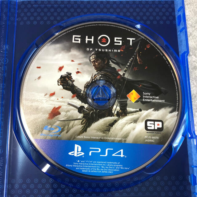 PlayStation4(プレイステーション4)のGhost of Tsushima（ゴースト・オブ・ツシマ） PS4 エンタメ/ホビーのゲームソフト/ゲーム機本体(家庭用ゲームソフト)の商品写真