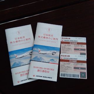 JAL　株主優待券　二枚セット(その他)