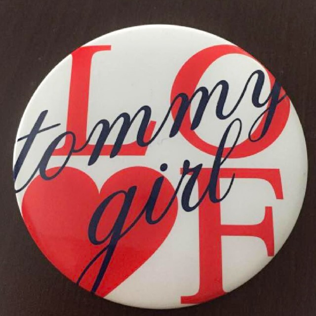 tommy girl(トミーガール)のトミーガール  Tommy Girl　缶バッチ バッジ レディースのファッション小物(その他)の商品写真